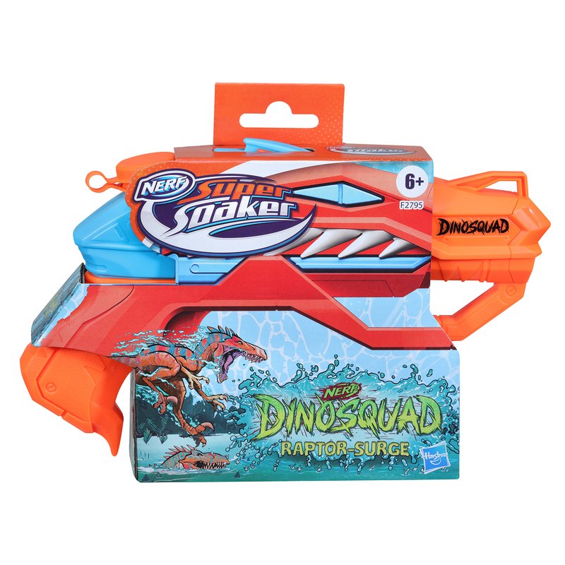 Nerf Dinosaur Raptor Surge Blaster Super Soaker, Toy Blasters & Soakers