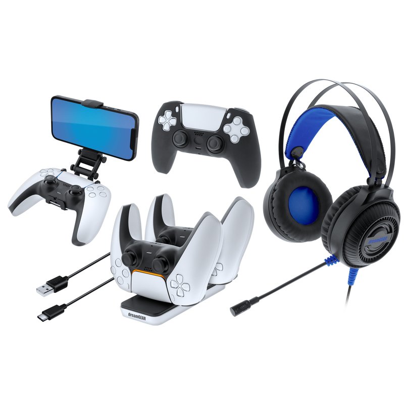 PlayStation accessories  Official PS5 controllers, audio headsets