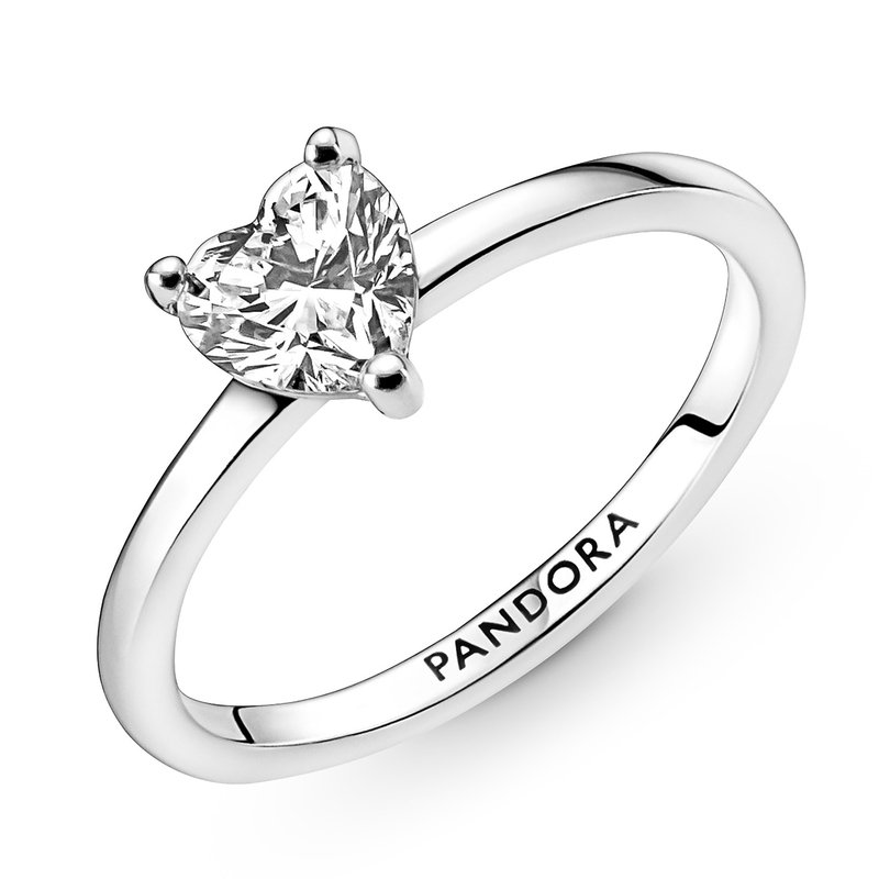 Pandora Sparkling Heart Solitaire Ring Fashion Rings Accessories Shop Your Navy Exchange Official Site