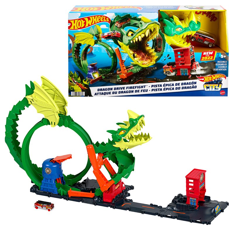 Hot Wheels Pista Dragon Fire