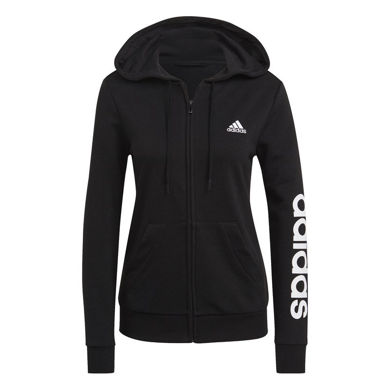 Adidas Women's Essentials French Terry Full-zip | Active Sweatshirts & Hoodies | - Your Navy Exchange - Official Site