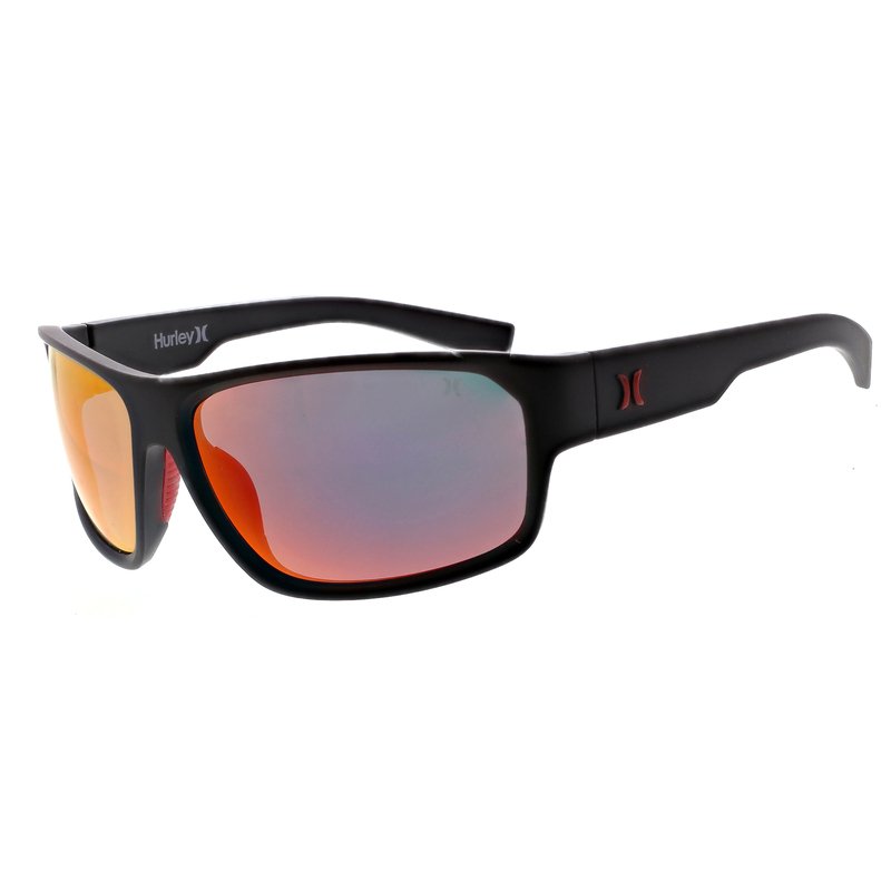 Hurley Mens Closeout Wrap Sunglasses Men s Sunglasses Men s Shop Your Navy Exchange Official Site