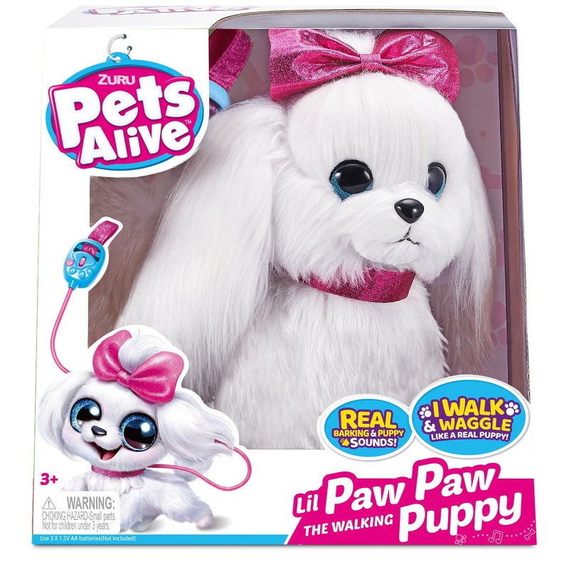 Zuru Pets Alive Walking Puppy Series 1  Interactive Animals - Shop Your  Navy Exchange - Official Site