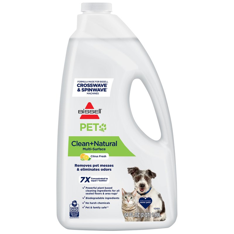 Bissell Multi-Surface Cleaner, For Crosswave & Spin wave, Pet & Family  Friendly