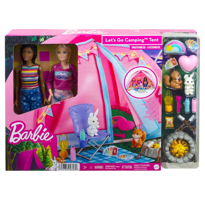 Barbie Itt Camping Tent Dolls Fashion Adventure Dolls Toys Shop Your Navy Exchange Official Site