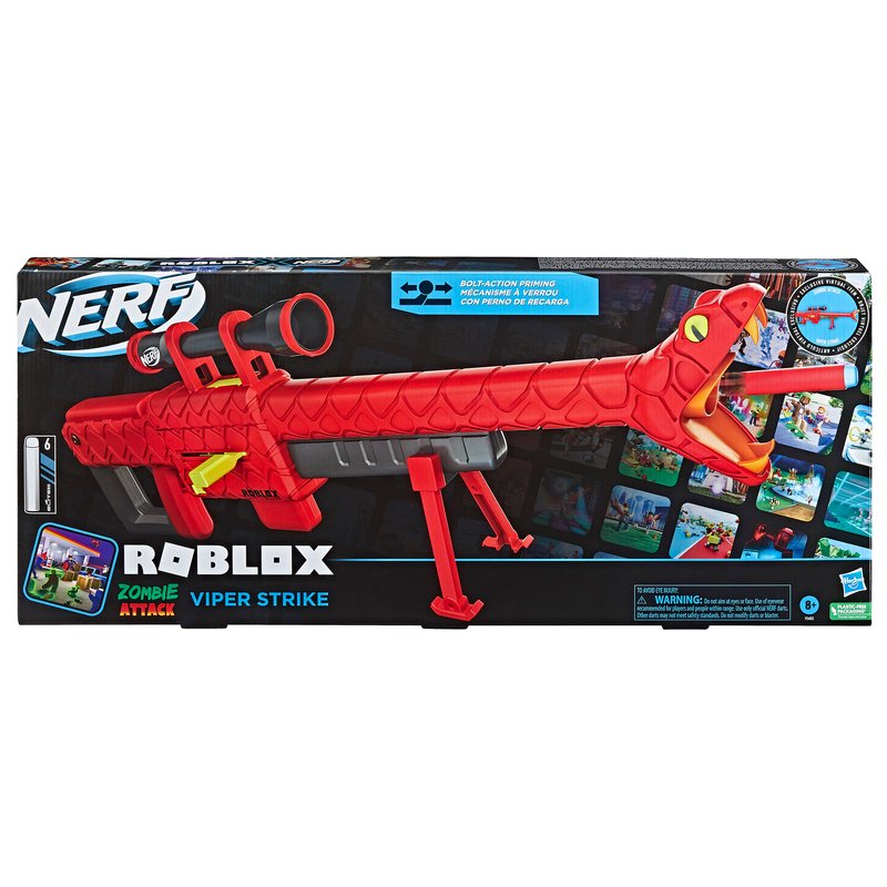 Nerf Roblox Zombie Attack Viper Strike Blaster