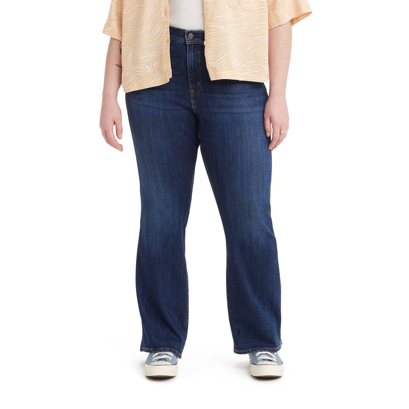 Levi's Women's 726 High Rise Flare Jeans (plus Size) | Women's Jeans |  Apparel - Shop Your Navy Exchange - Official Site