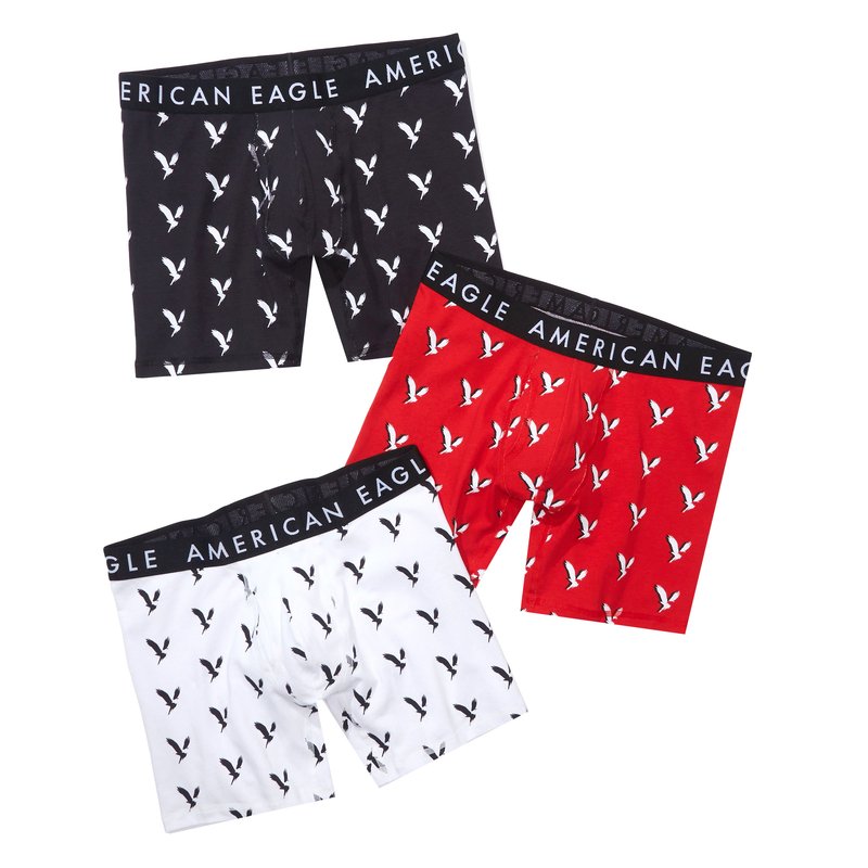 Ae Men's Eagle 6 Classic Boxer Brief 3-pack, Men's Underwear