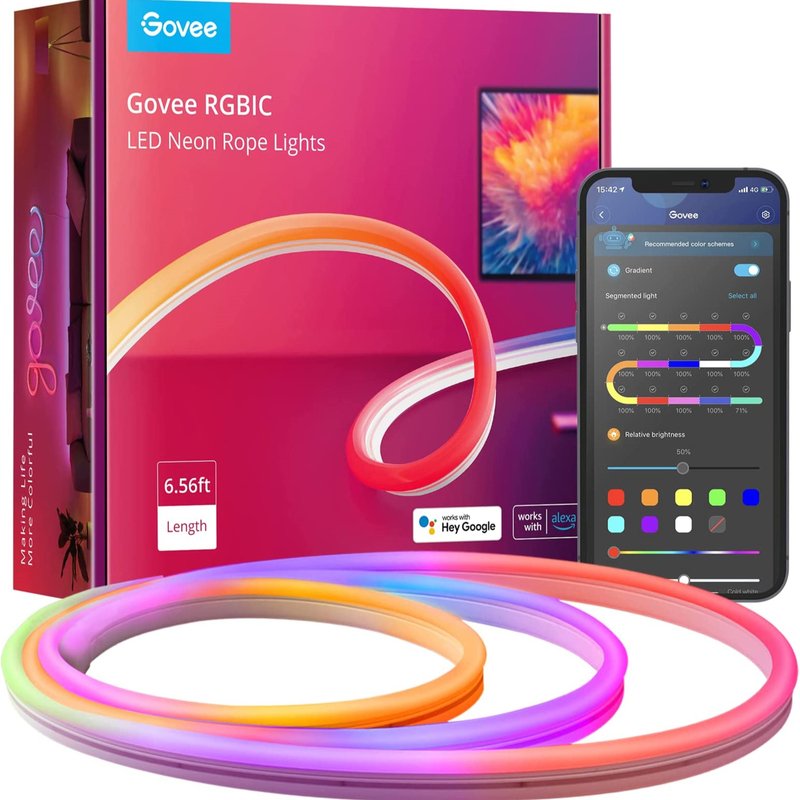 Govee RGBIC LED Neon Rope Light review: Sturdy, flexible, and fun