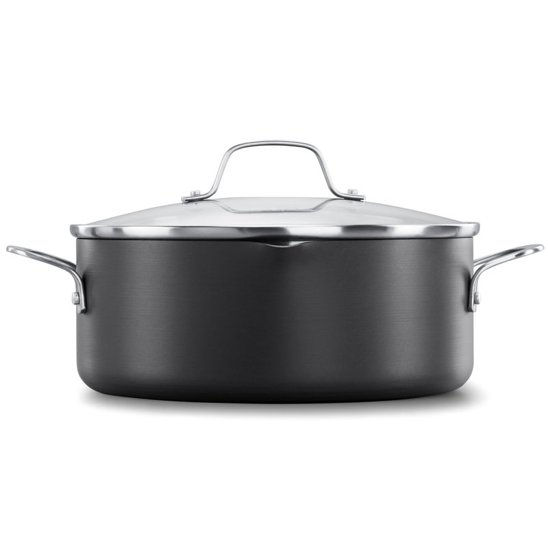 Calphalon Classic Hard Anodized Non-stick Dutch Oven With Cover  Dutch  Ovens & Casseroles - Shop Your Navy Exchange - Official Site