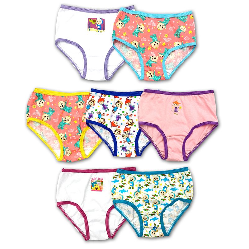 Handcraft Toddler Girls's Cocomelon Panties 7 Pack, Toddler Girls' Socks &  Underwear