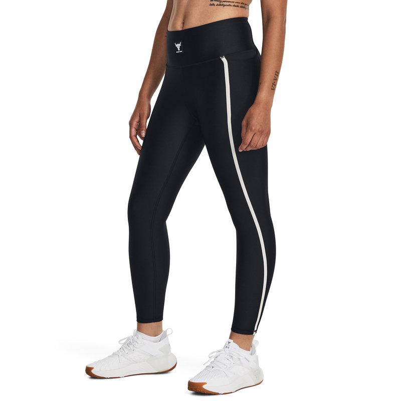 Under Armour Women's Project Rock All Train Heat Gear Ankle Leggings, Women's Active Leggings & Tights