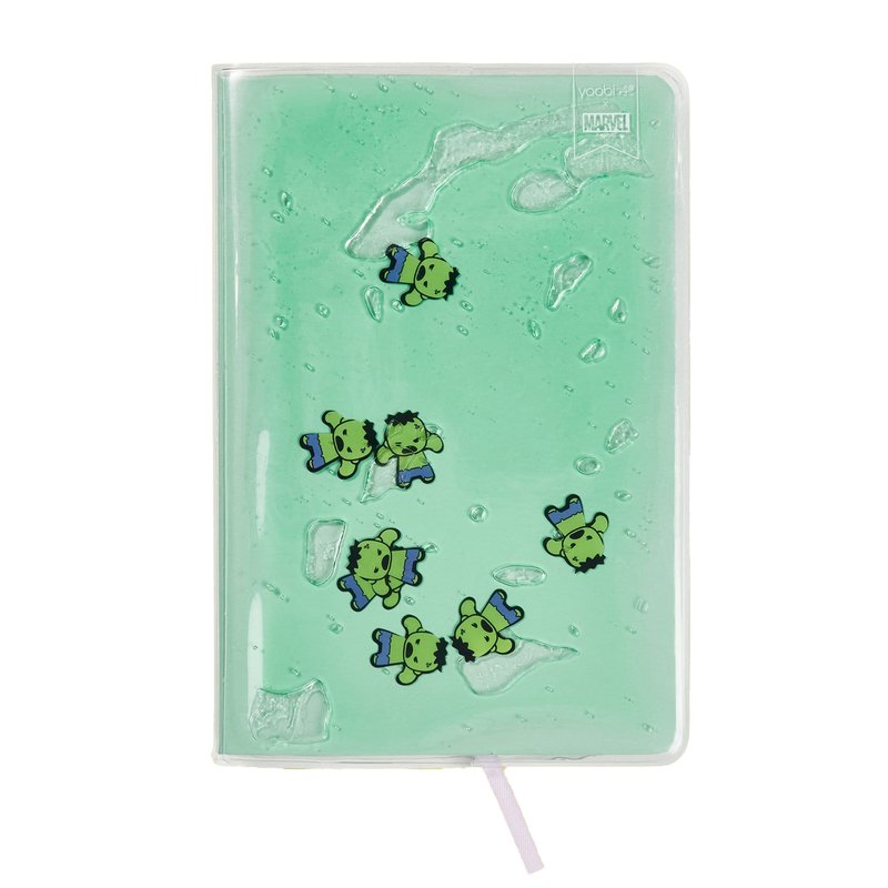 Yoobi Journal Liquid Kawaii Hulk, Notebooks & Journals