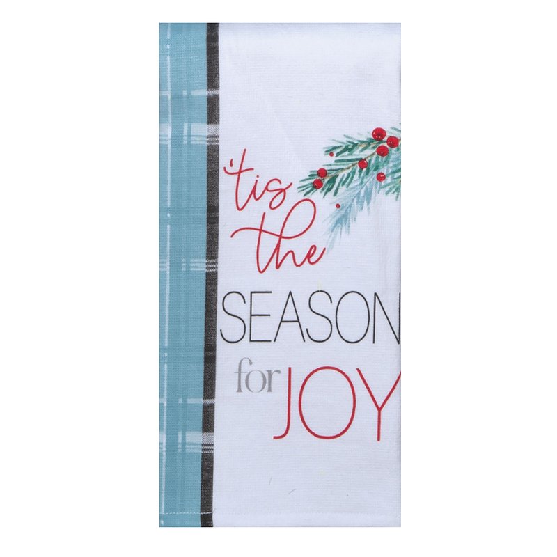 Kay Dee Terry Towel - Merry Christmas Season of Joy
