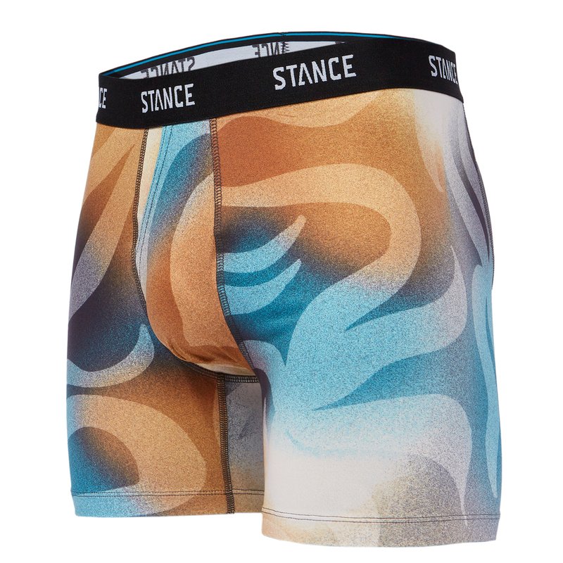 Stance Men's Wavy Palms Poly Blend Boxer Briefs, Men's Underwear
