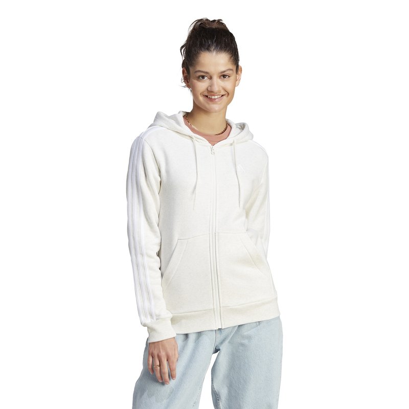 Adidas zipped hoodie womens clearance