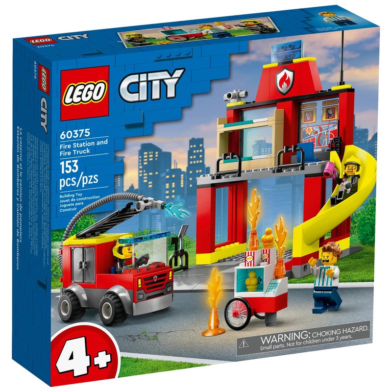 Lego City Fire Station And Fire Truck 60375 | Building Sets & Kits | - Shop Your Exchange Official Site