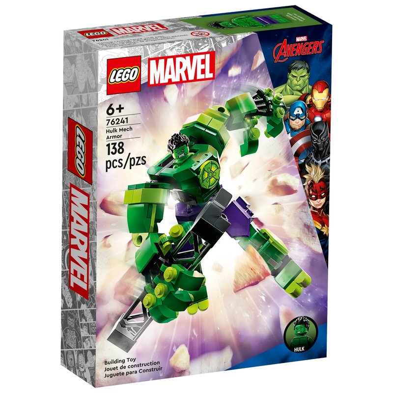  LEGO Marvel Avengers Super Heroes Minifigure - Hulk