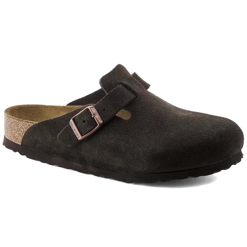 Birkenstock Men's Boston Soft Footbed Clog, Regular Fit