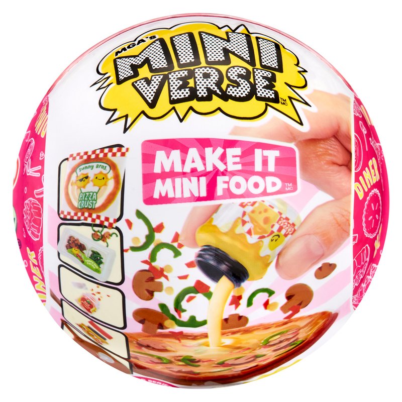 Mga'S Miniverse Make It Mini Food - Mini Kitchen - Brand New 2023