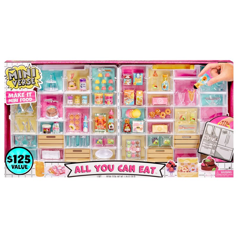 Mga's Miniverse Make It All You Can Eat Surprise Playset, Collectible  Surprise Toys