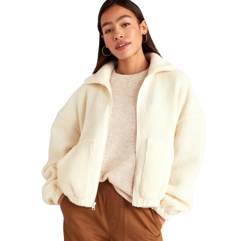 Old Navy Women's Sherpa Fleece Top