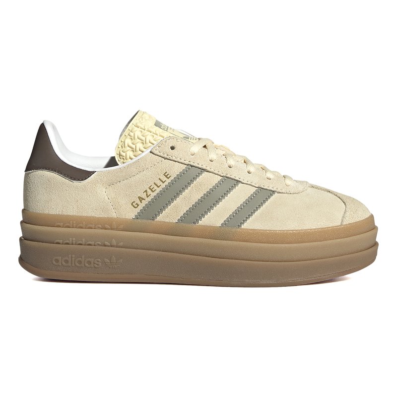 adidas gazelle silver green womens Back 70 - Ghost in Brown Sneakers main image 1