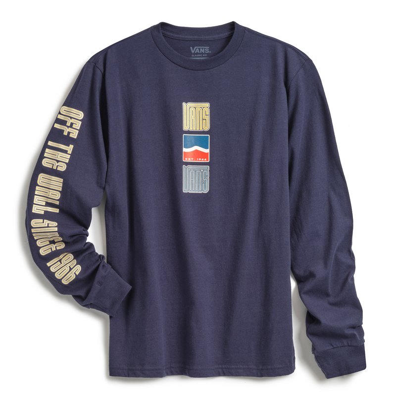 Boys vans long sleeve outlet