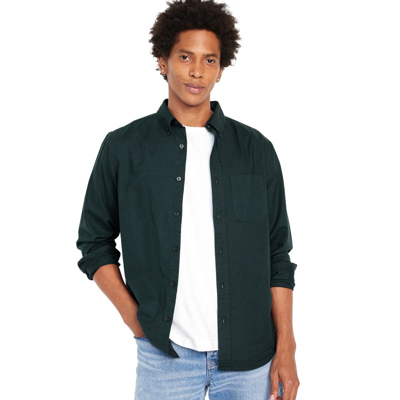 Old navy men's clearance long sleeve shirts