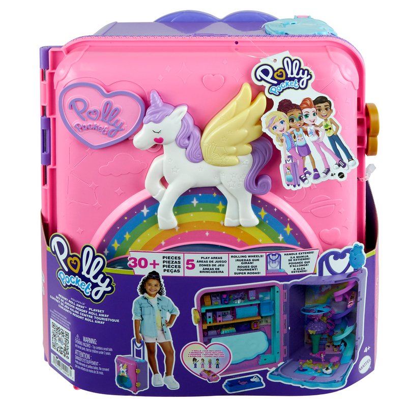 Polly Pocket Suitcase, Dolls & Dollhouses