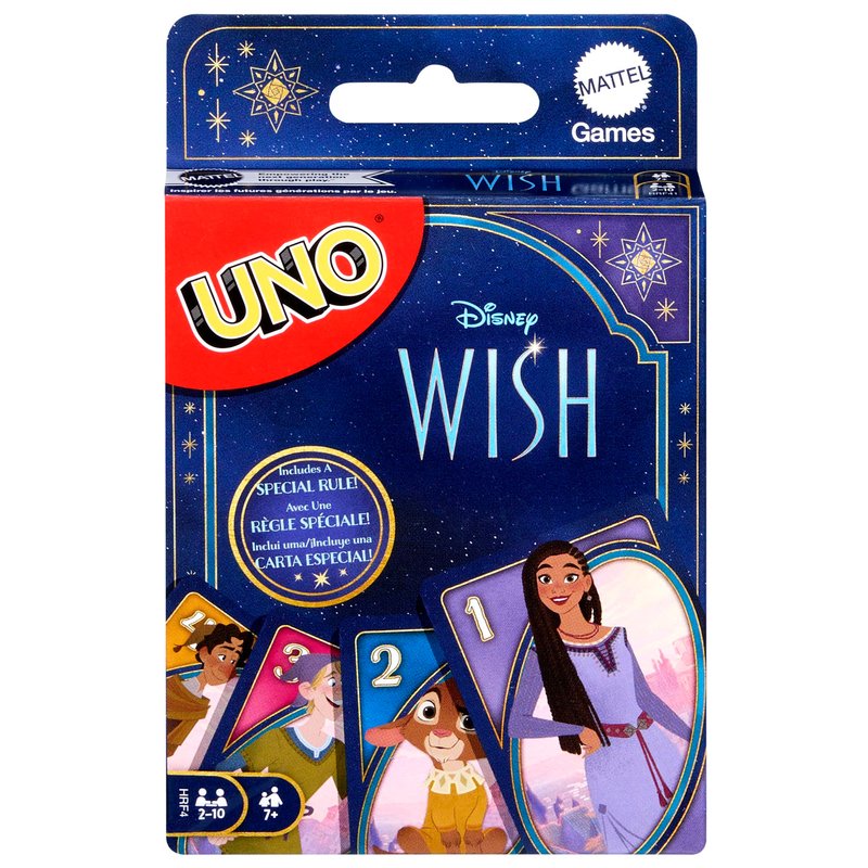 Uno Disney Wish Collectible Card Game, Card Games