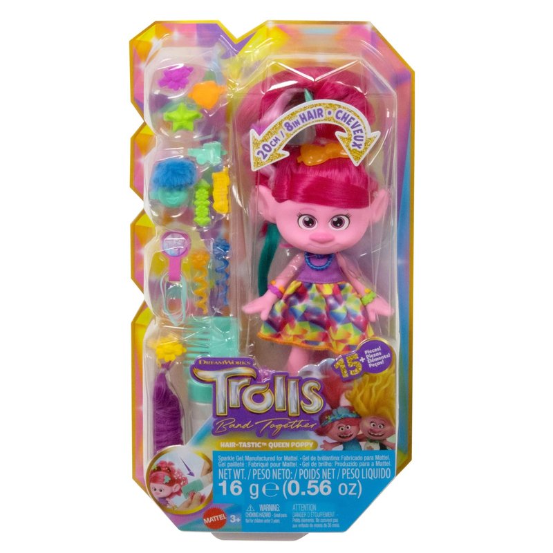 Dreamworks trolls hair raising best sale party pack