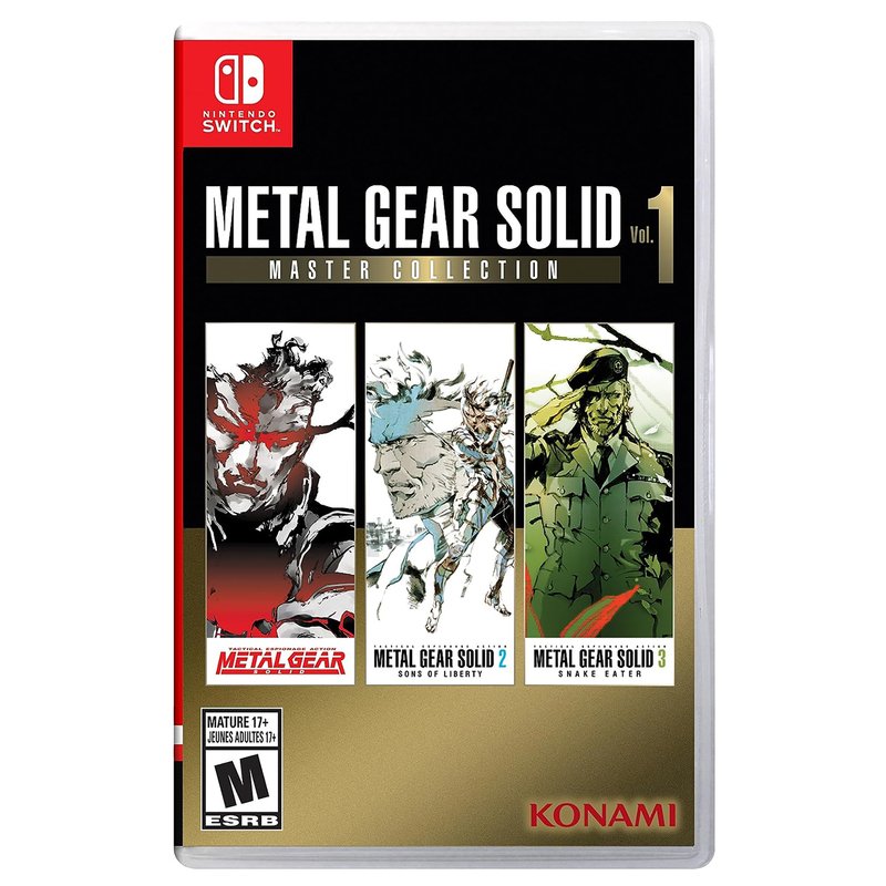 Switch Metal Gear Solid Master Collection Vol. 1, Nintendo Switch Games