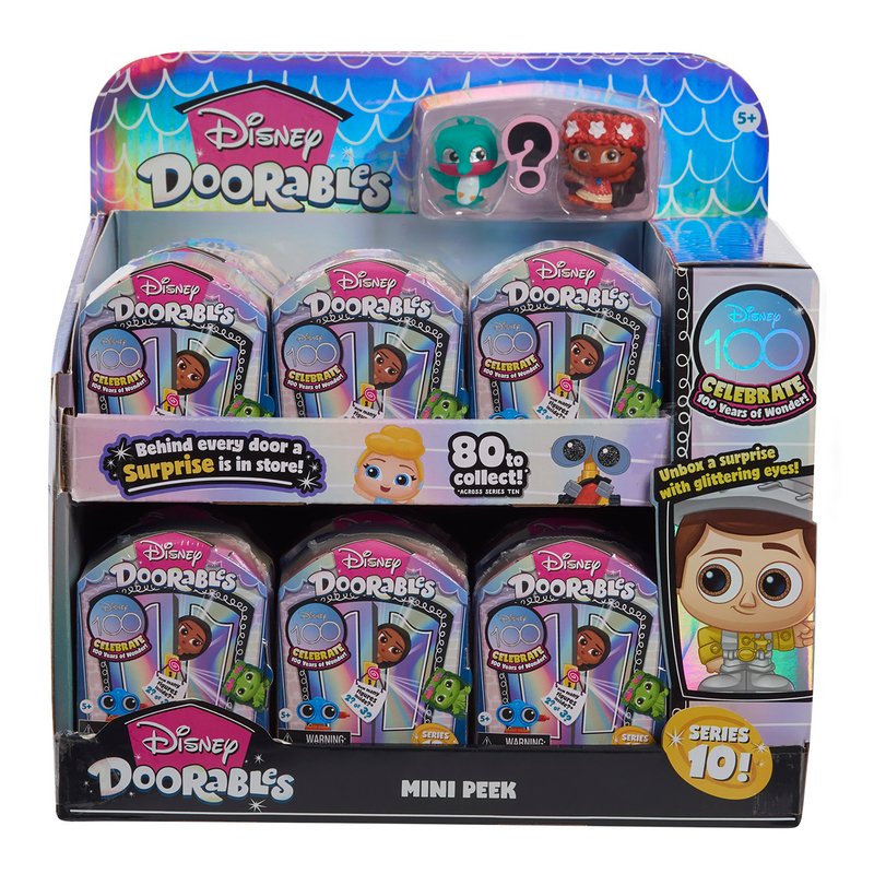 Disney Doorables - Mini Peek Série 10 Avec 2 Ou 3 Figurines Surprises