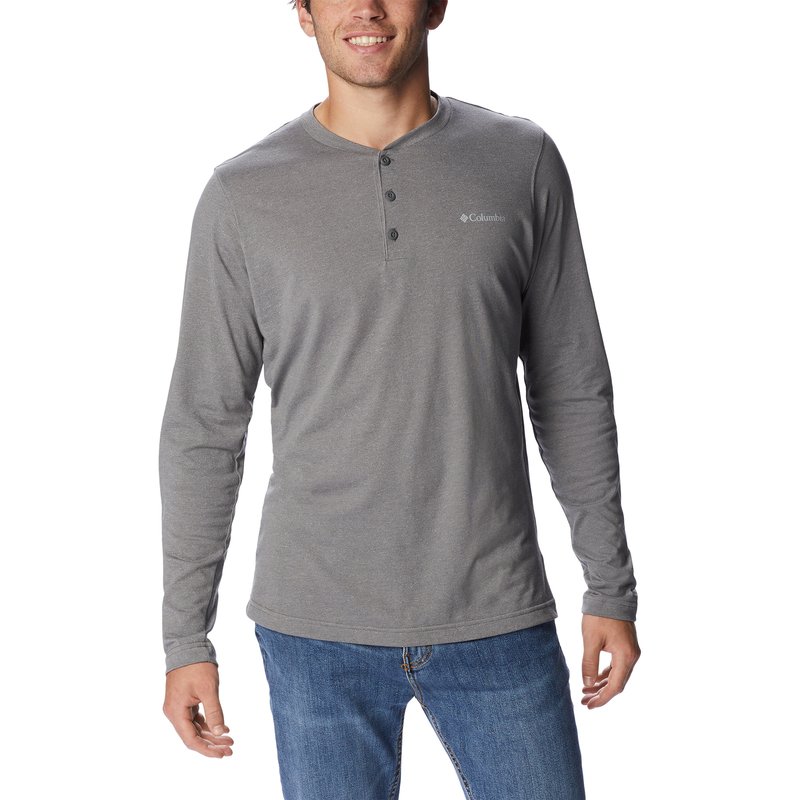 Columbia Men's Thistletown Hills Long Sleeve Henley Knit Shirt