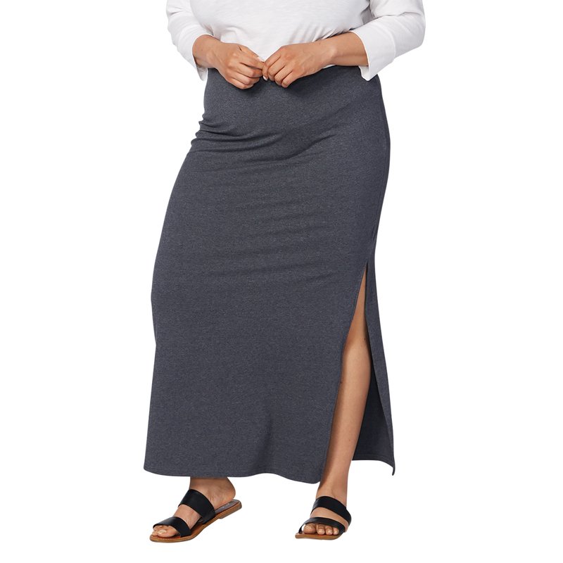 Yarn Sea Women s Knit Maxi Skirt plus Size Women s Casual Shorts Skirts Apparel Shop Your Navy Exchange Official Site