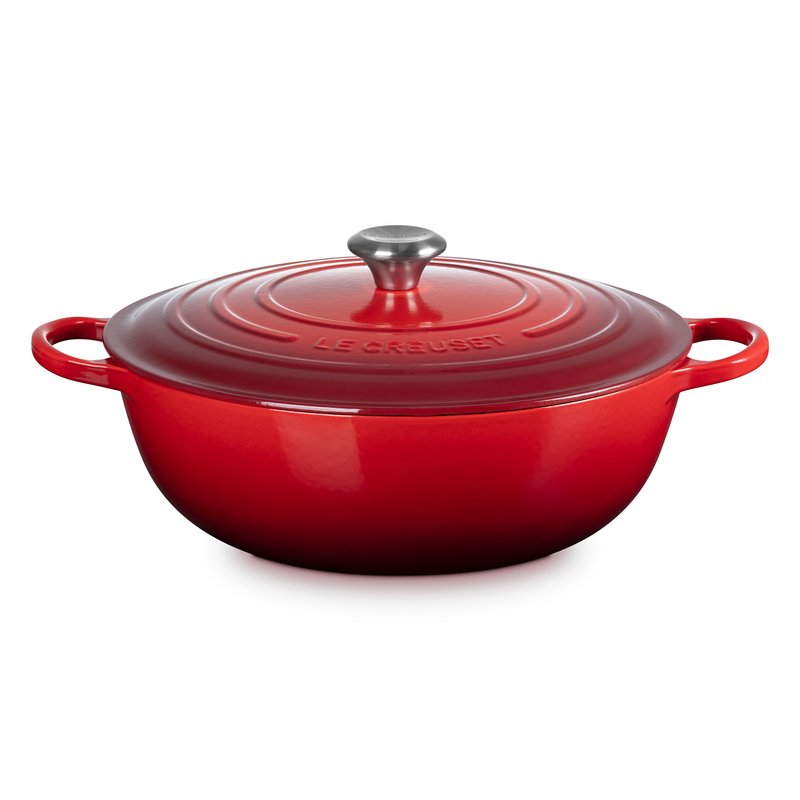 Le Creuset Signature Cast Iron 7.5 qt. Flame Chef's Oven