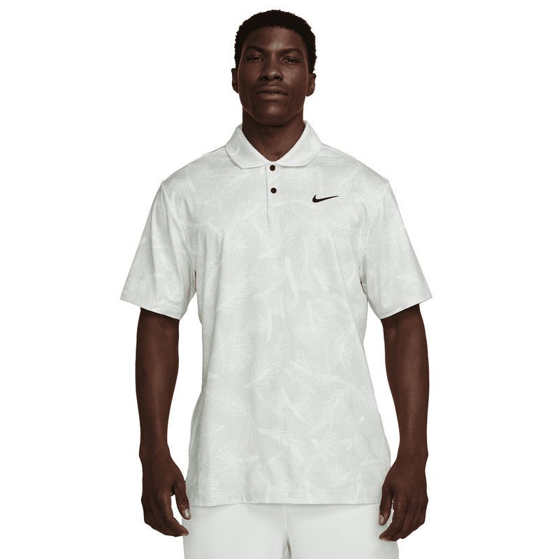 Nike Golf Men s Dri fit Tour Pine Print Polo Men s Active Polos Men s Shop Your Navy Exchange Official Site