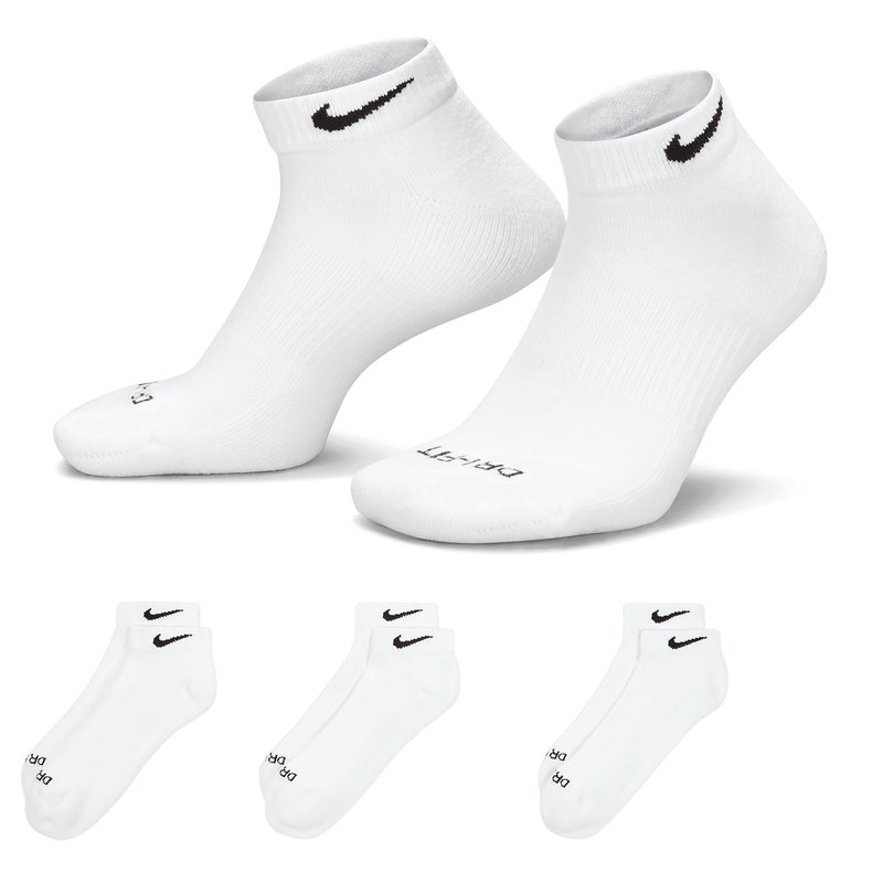 Nike Men s Everyday Plus Cushion Quarter Socks 3 pack Men s Athletic Training Sport Socks Men s Shop Your Navy Exchange Official Site