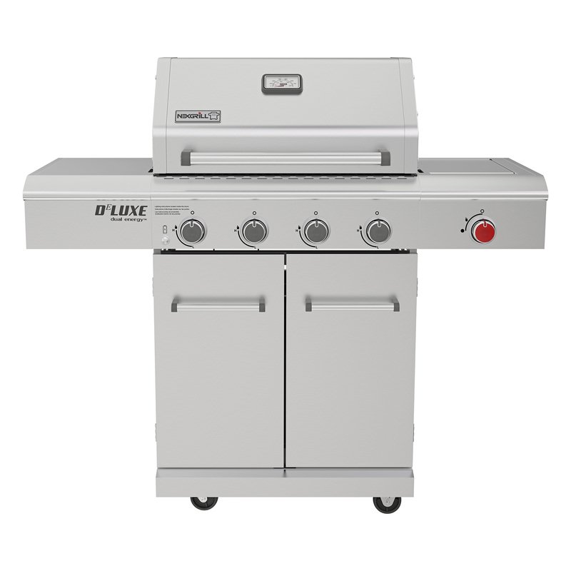 Nexgrill 4 Burner Deluxe Gas Grill Gas Grills Outdoor Home Shop Your Navy Exchange Official Site