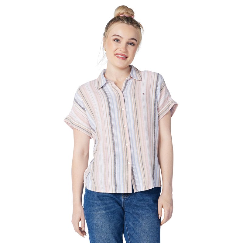 Tommy hilfiger cheap denim shirt womens