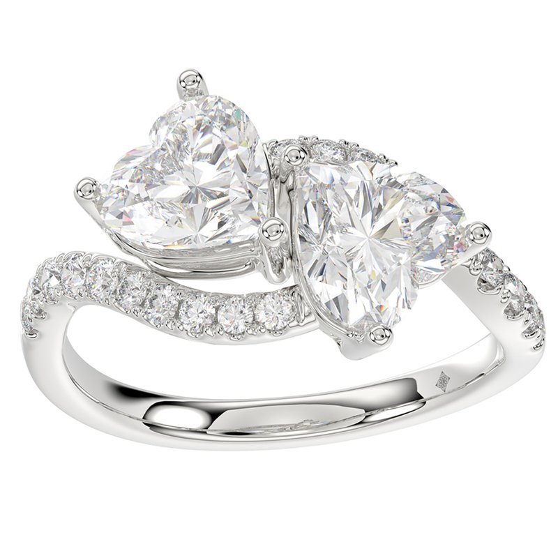 Dreamfusion4 Lab Grown 3 4 Cttw Diamond Toi Et Moi Ring Lab