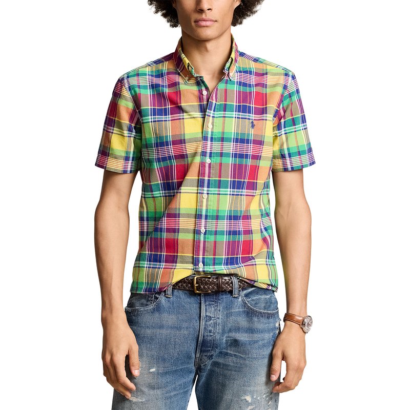 Ralph lauren short sleeve shirt mens deals