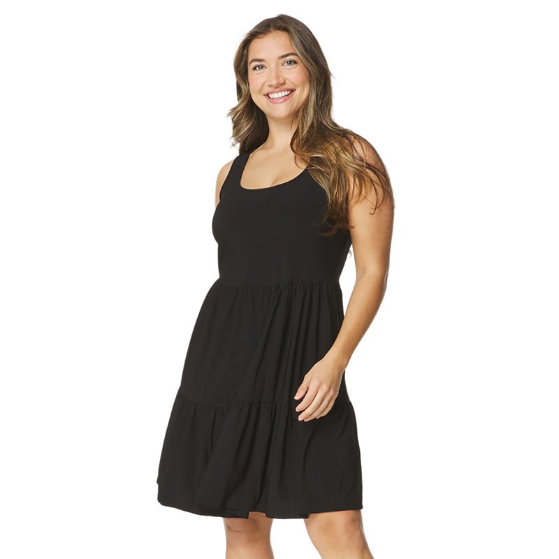 Tiana B. Women s Sleeveless Round Neck Babydoll Dress Women s Dresses Jumpsuits Rompers Apparel Shop Your Navy Exchange Official Site