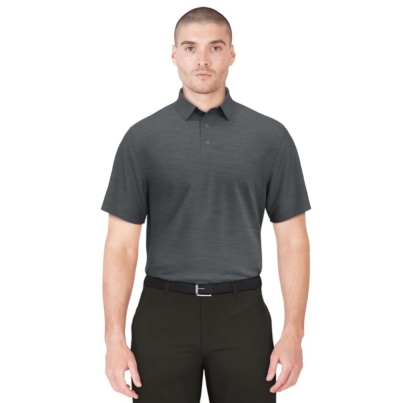 Pga Tour Men's Shorts Sleeve Jaspe Airflux Polo | Men's