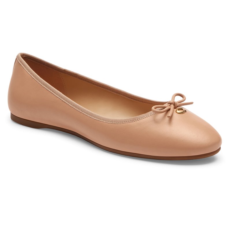 Coach Women s Abigail Leather Ballet Flat Women s Ballet Flats Women s Shop Your Navy Exchange Official Site