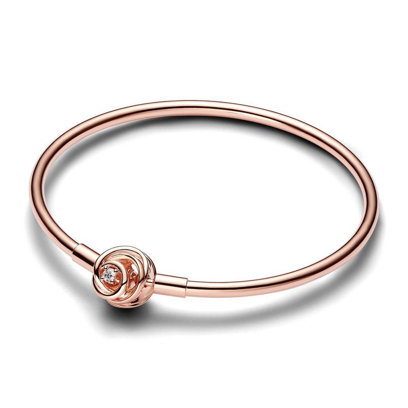 Pandora Moments Encircled Clasp Bangle | Fashion Bracelets