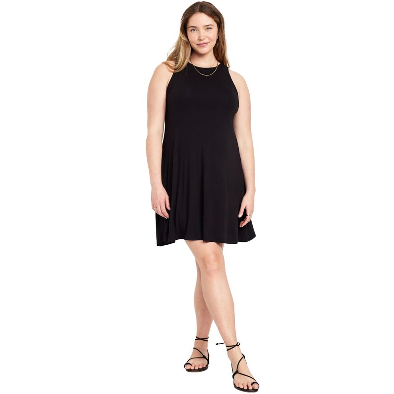 Old Navy Maternity Sleeveless High Neck Swing Mini Dress Maternity Dresses Jumpsuits Rompers Baby Shop Your Navy Exchange Official Site