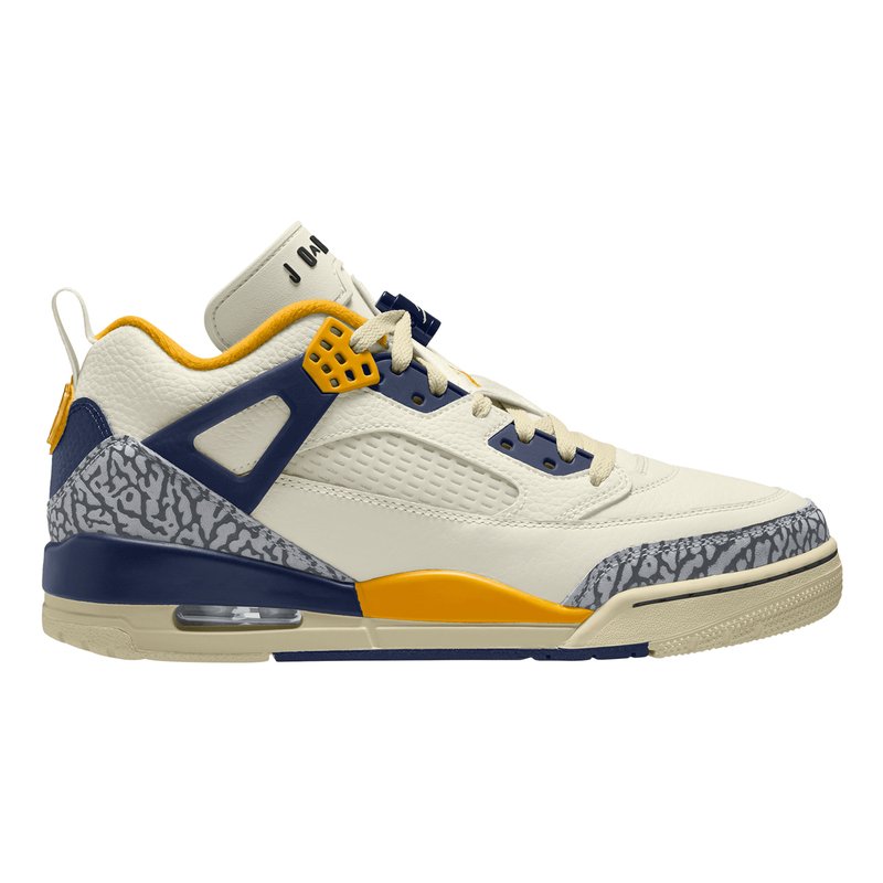 blue and yellow spizikes