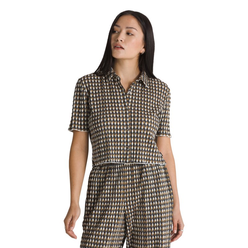 Vans checkered shirt womens clearance